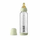 BIBS Biberão Vidro Tetina Redonda Fluxo Lento Sage 225ml